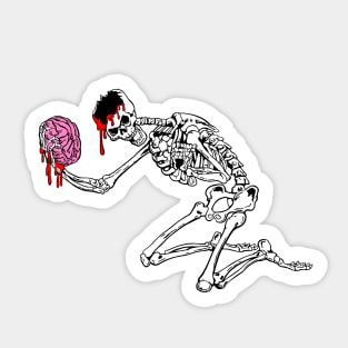 Brains Sticker